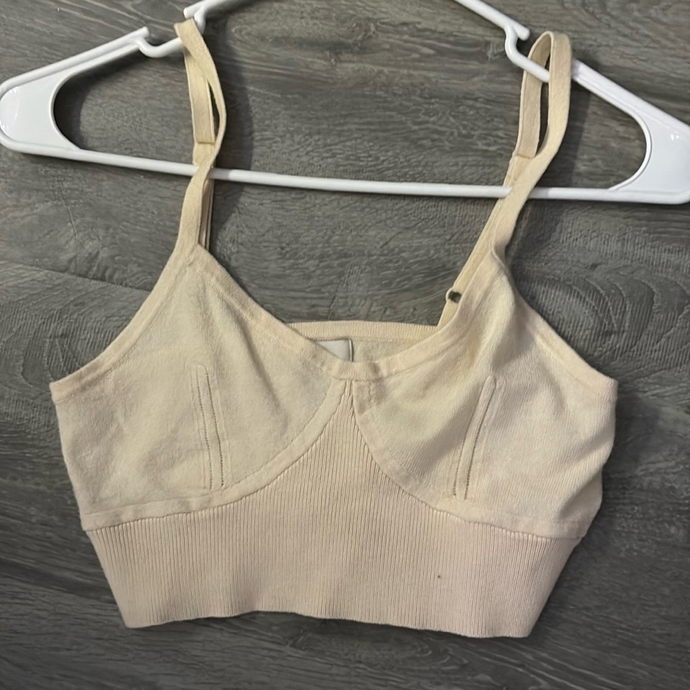 cute white tank top